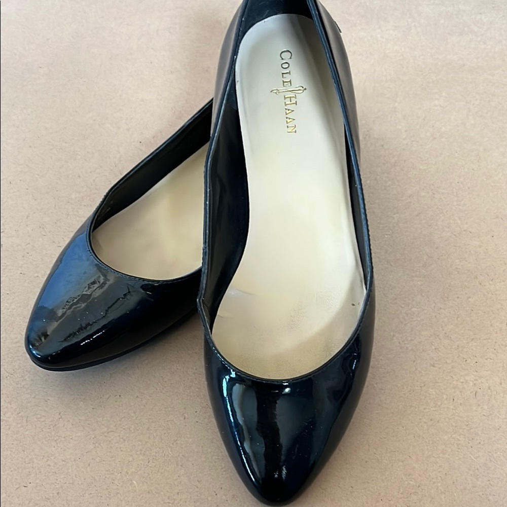 Cole Haan Women's Black Patent Leather Shoes